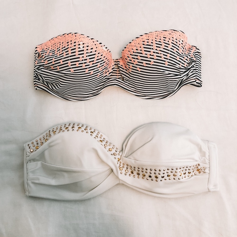 Victoria’s Secret | strapless bathing suit tops